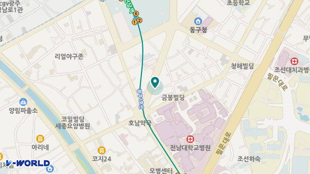 효도의료기 위치 지도
