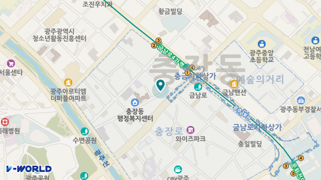 계림재가노인요양센터 위치 지도