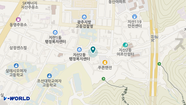 양지뜰노인복지센터 위치 지도