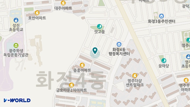 화정방문요양센터 위치 지도