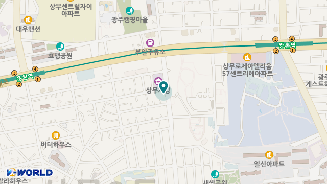 자매노인복지센터 위치 지도