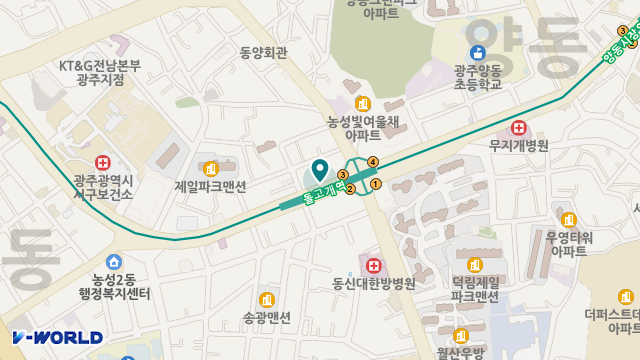 희망나눔재가노인복지센터 위치 지도