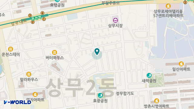 동산재가노인복지센터 위치 지도