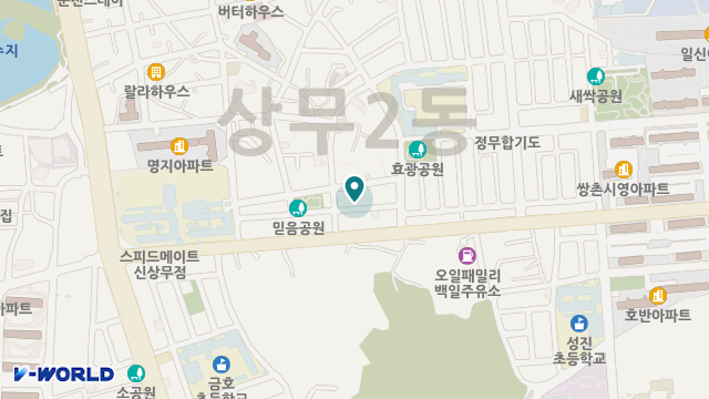 푸른재가복지센터 위치 지도
