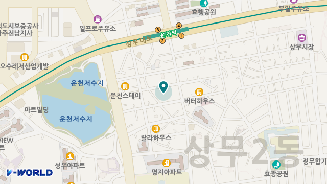 빛고을노인방문복지센터 위치 지도