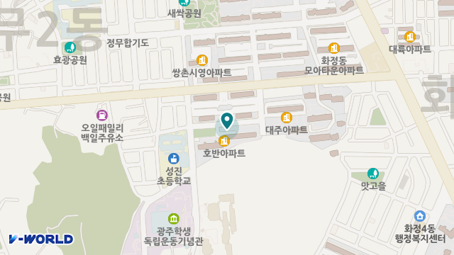우리노인재가복지센터 위치 지도