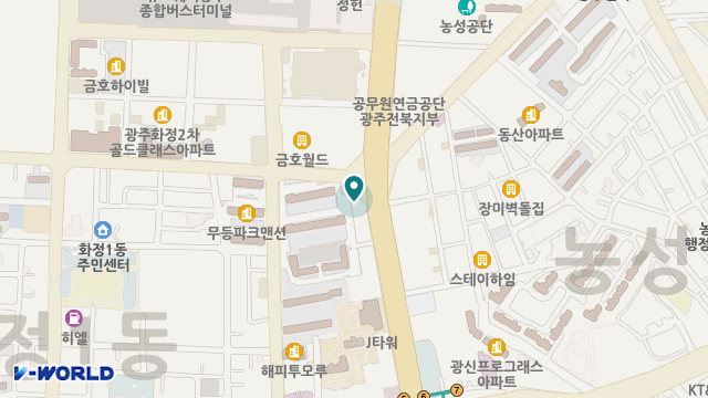 나눔노인재가복지센터 위치 지도