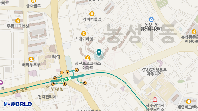 효와사랑재가복지센터 위치 지도