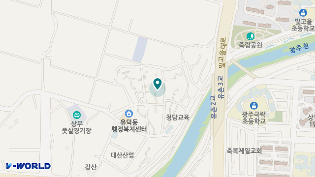 사랑나눔노인복지센터 위치 지도