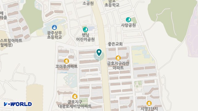 행복한재가복지센터 위치 지도