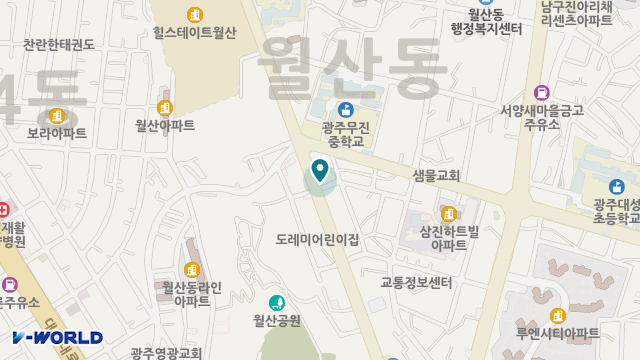 (주)백두실버랜드 위치 지도