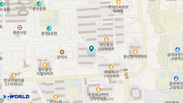 참빛고을노인복지센터 위치 지도