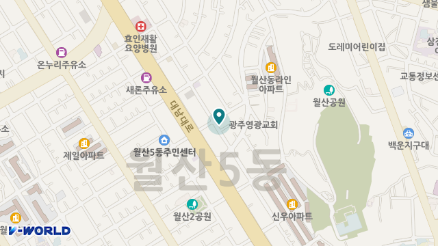 미래의료기 위치 지도