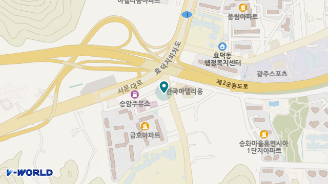 사랑손통합재가센터 위치 지도