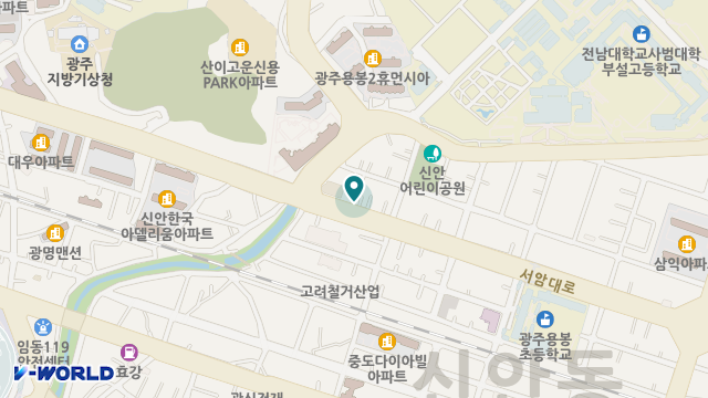 아름드리복지센터 위치 지도
