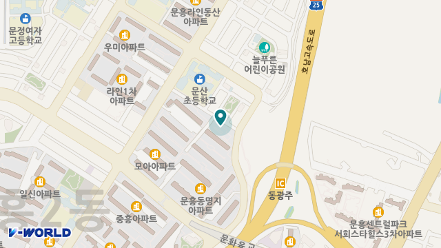 행복재가복지센터 위치 지도