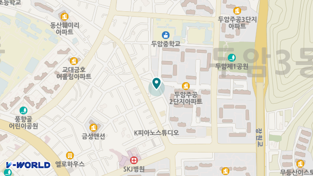 유한재가노인복지기관 위치 지도