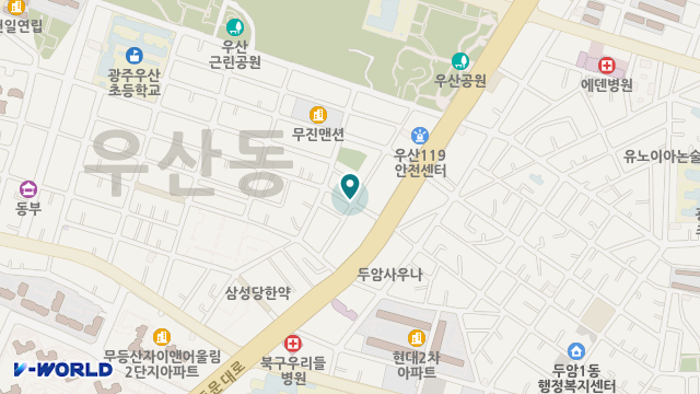 바우재가노인복지센터 위치 지도