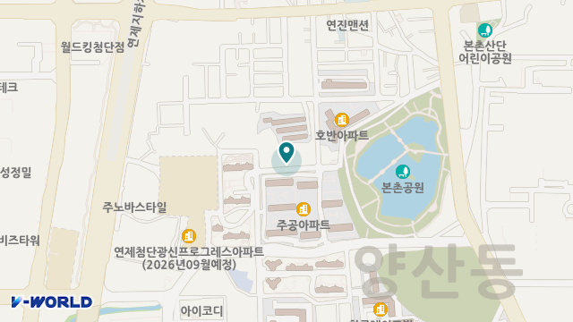 행복한데이케어센터 위치 지도
