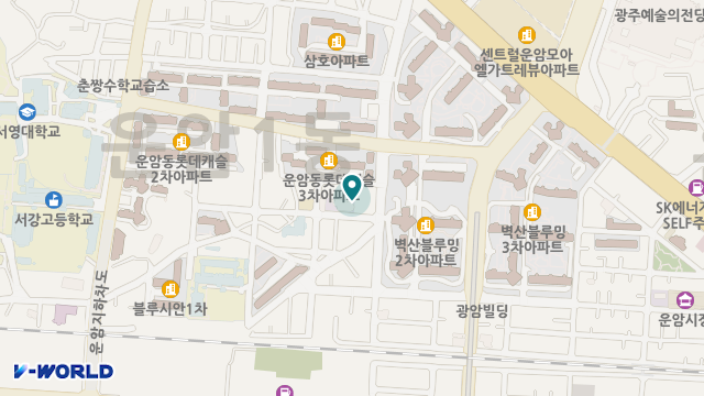 광주노인주간보호센터 위치 지도
