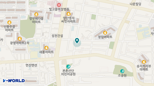 희망재가장기요양기관 위치 지도