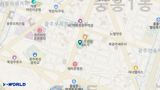 건강노인복지센터 위치 지도