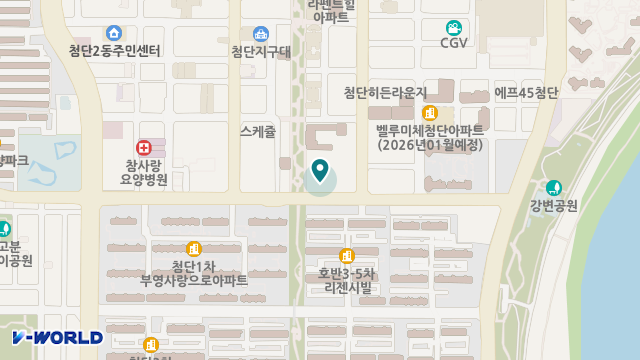 이원건강의료기 첨단점 위치 지도