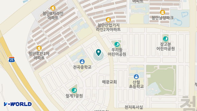 에바다노인장기요양복지센터 위치 지도