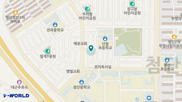 신세계실버요양센터 위치 지도