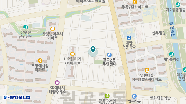 정성노인복지재가센터 위치 지도