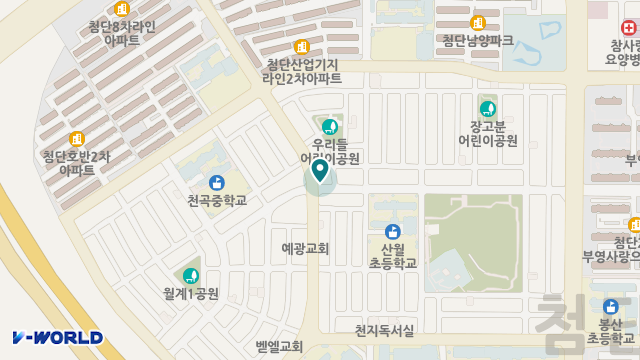 새사랑방문요양센터 위치 지도