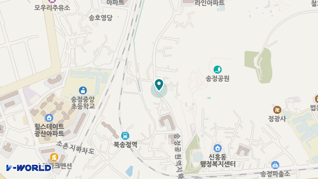 빛고을노인간호센터 위치 지도