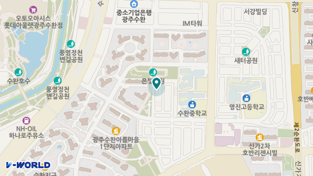 푸른솔노인복지센터 위치 지도