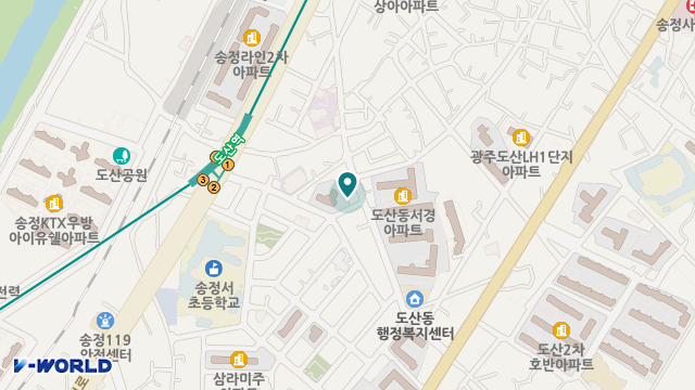 수재가노인복지센터 위치 지도