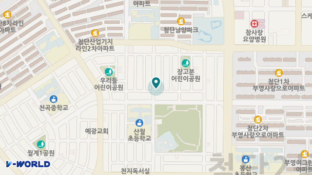 그린재가복지센터 위치 지도