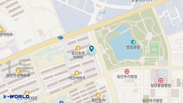에덴노인복지센터 위치 지도