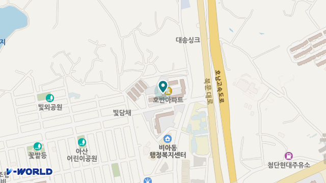 노인사랑복지센터 위치 지도