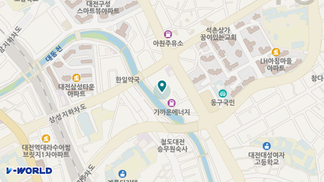 대전보람노인복지센터 위치 지도
