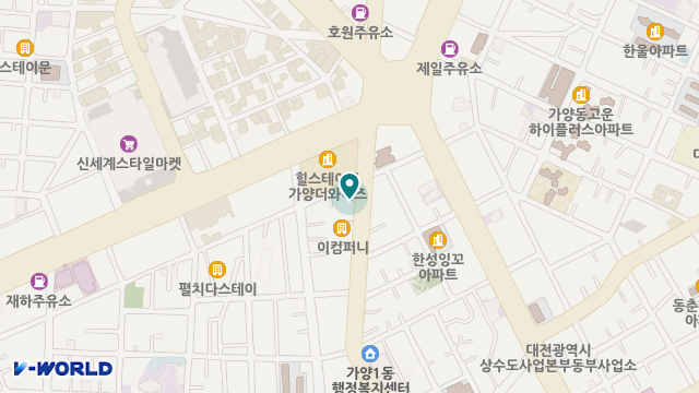 한솔노인복지센터 위치 지도