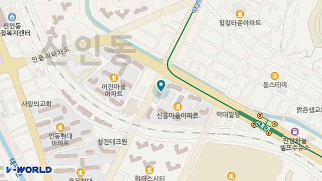 엔젤노인복지센터 위치 지도