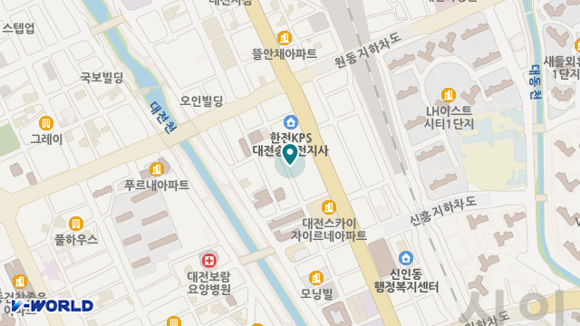 새생활노인복지센터 위치 지도