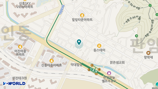 평화사랑재가복지센터 위치 지도