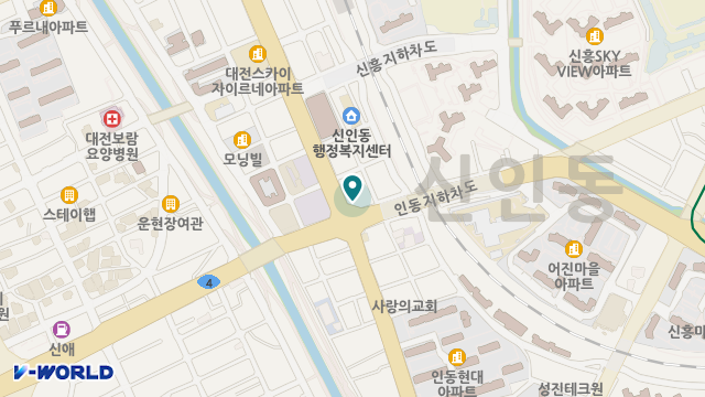 으뜸복지센터 위치 지도