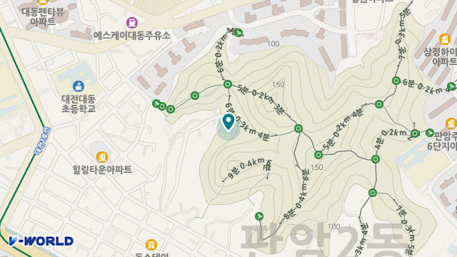 아가페숲타운 위치 지도