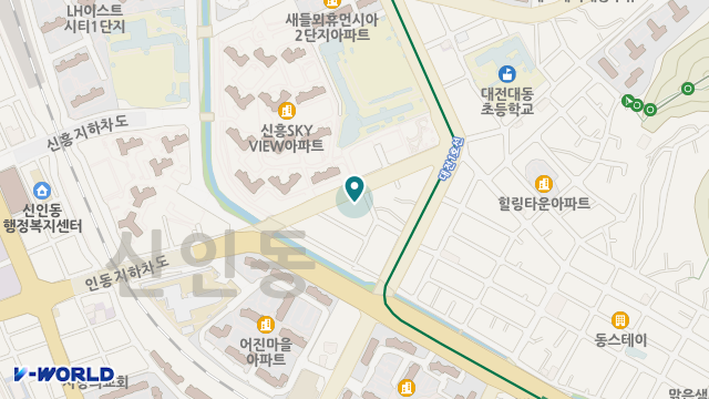 동대전재가복지센터 위치 지도