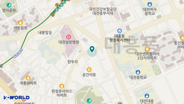 건강포유실버케어 위치 지도