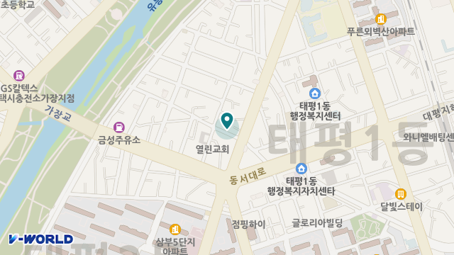 태평노인복지센터 위치 지도
