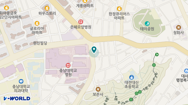 평화의료기 위치 지도
