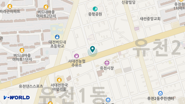 대전효감주간보호센터 위치 지도