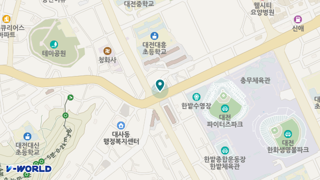 지원복지센터 위치 지도